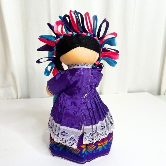 Mexican Rag Doll -Authentic Mexican Handmade Doll- Lele Maria Doll- NWOT - Picture 4 of 10
